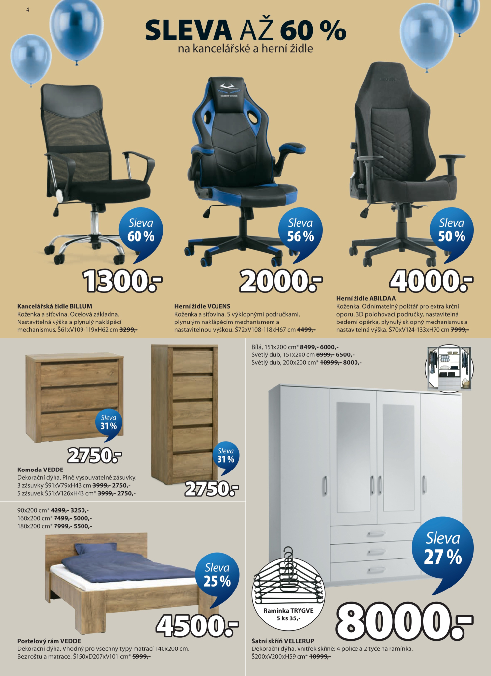 Leták Jysk leták - Výprodej až 65 % - strana 5