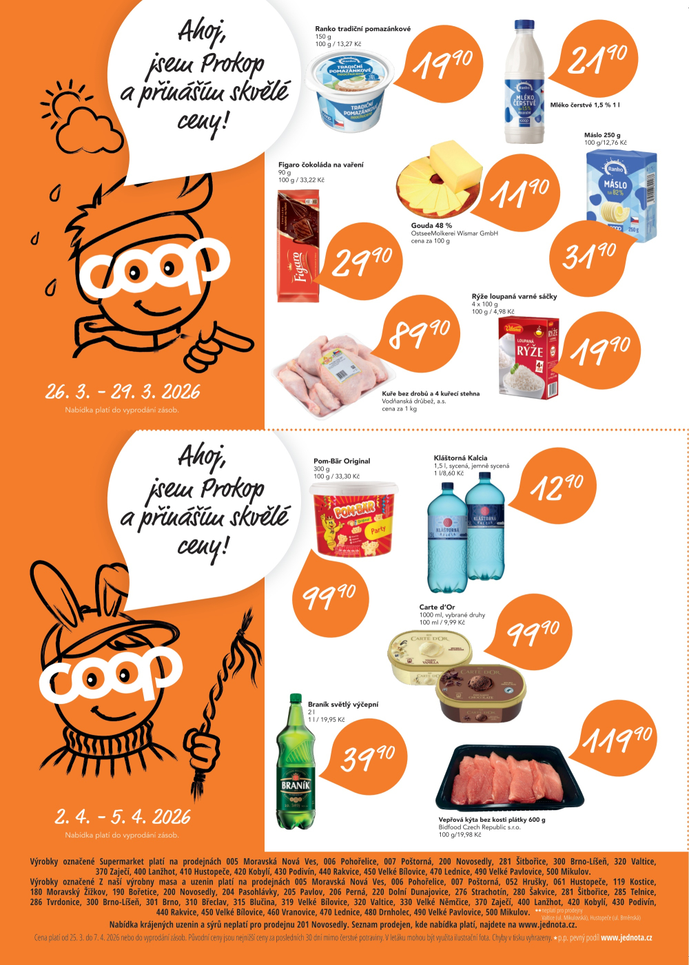 Leták Jednota Mikulov leták - strana 16