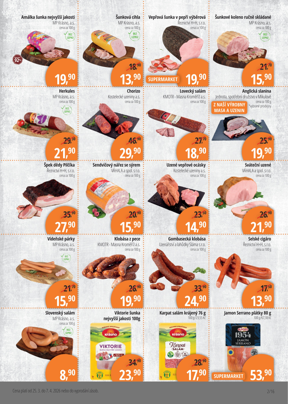 Leták Jednota Mikulov leták - strana 2
