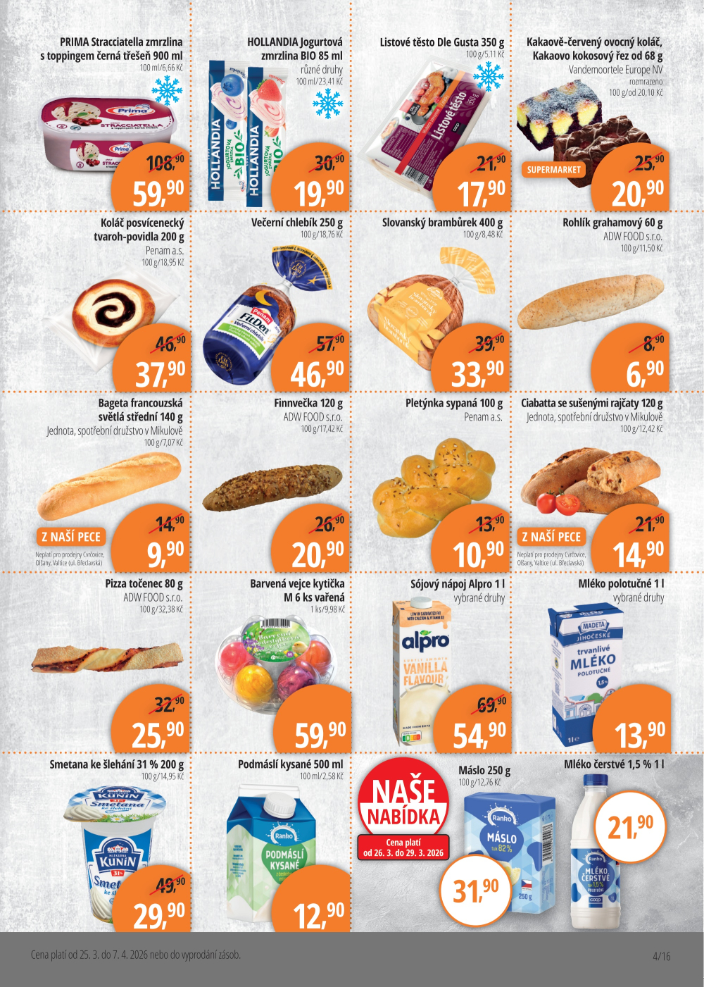 Leták Jednota Mikulov leták - strana 4