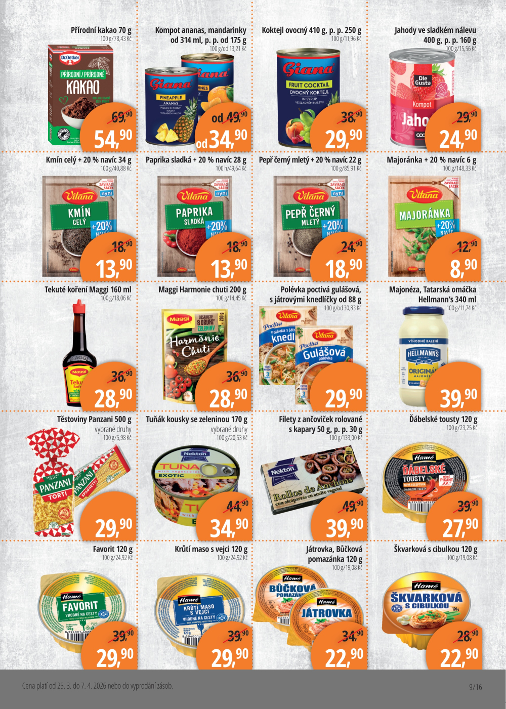 Leták Jednota Mikulov leták - strana 9