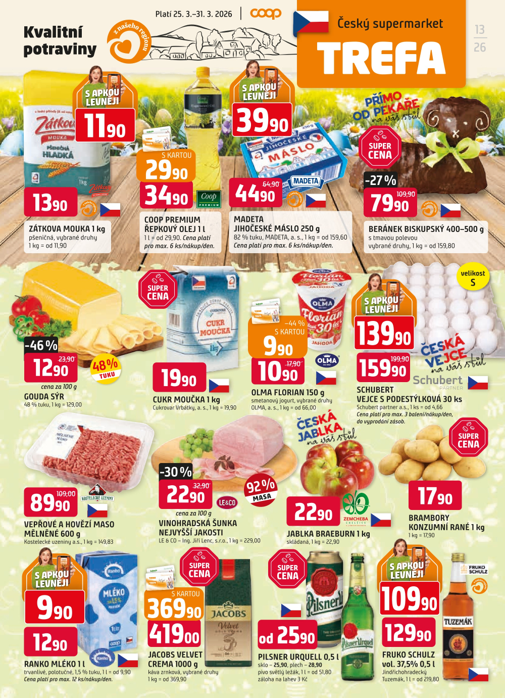 Leták TREFA leták - strana 1