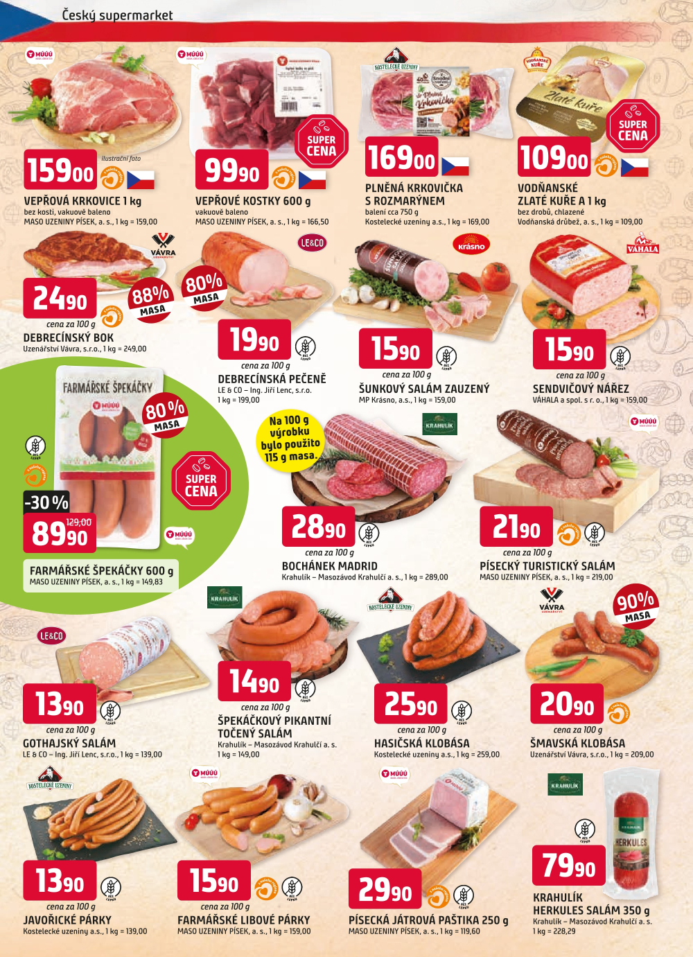 Leták TREFA leták - strana 2