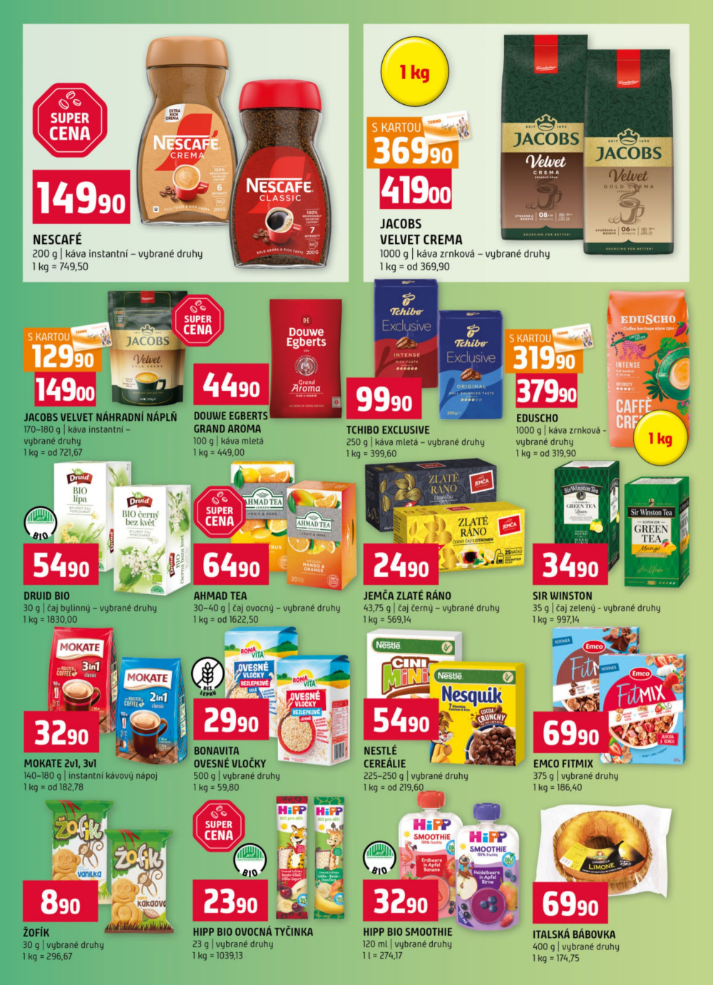 Leták Terno leták - Prachatice, Český Krumlov, Zlín, Tábor, Strakonice, Blatná - strana 9