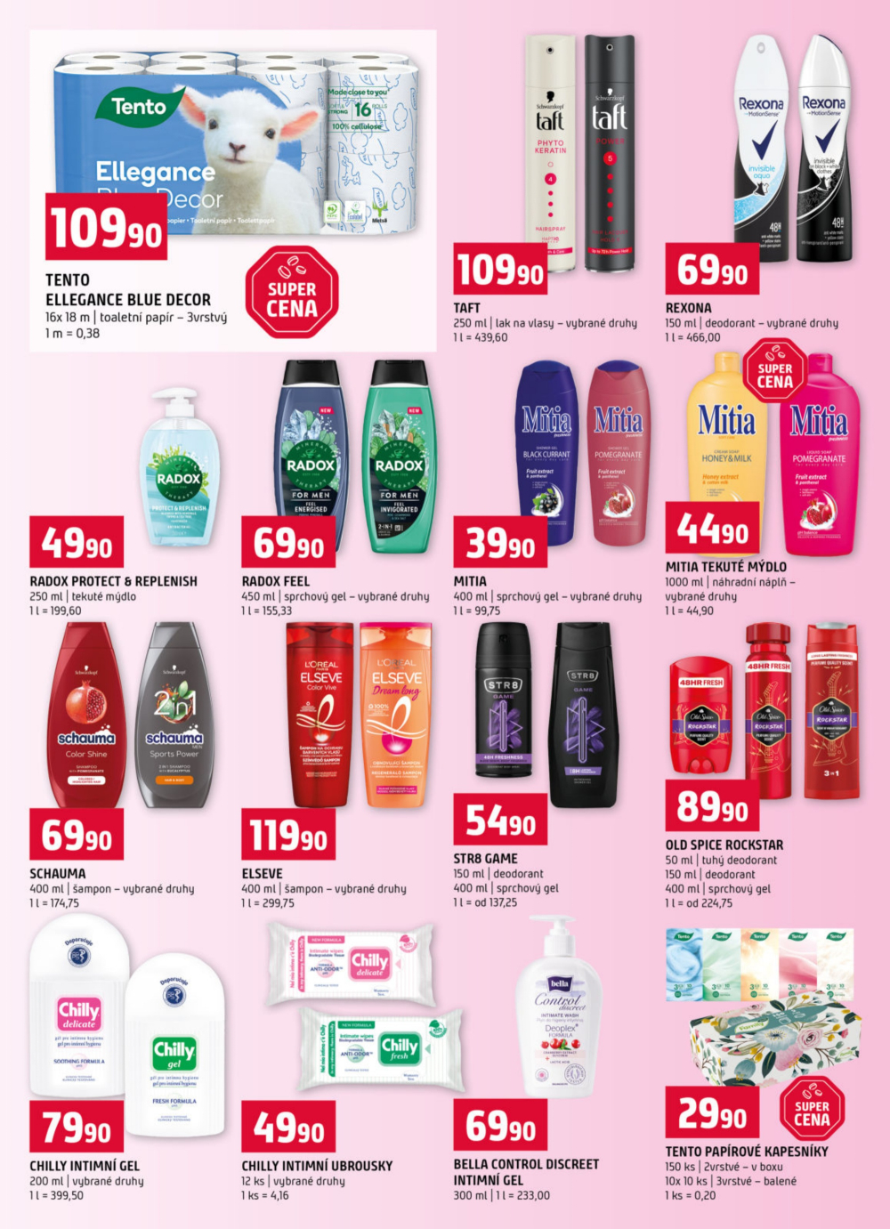 Leták Terno leták - Trhové Sviny, Bechyně, Třeboň, Týn nad Vltavou, České Budějovice, Hradec Králové, Olomouc, Borovany - strana 14