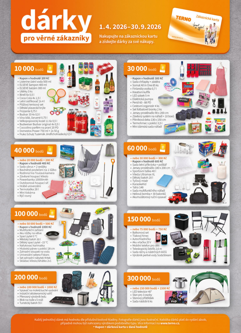 Leták Terno leták - Trhové Sviny, Bechyně, Třeboň, Týn nad Vltavou, České Budějovice, Hradec Králové, Olomouc, Borovany - strana 16