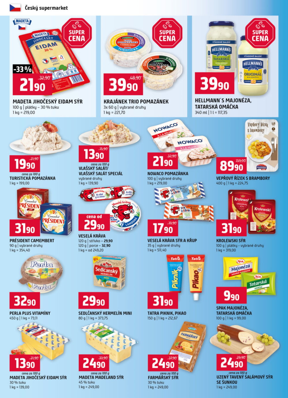 Leták Terno leták - Trhové Sviny, Bechyně, Třeboň, Týn nad Vltavou, České Budějovice, Hradec Králové, Olomouc, Borovany - strana 4