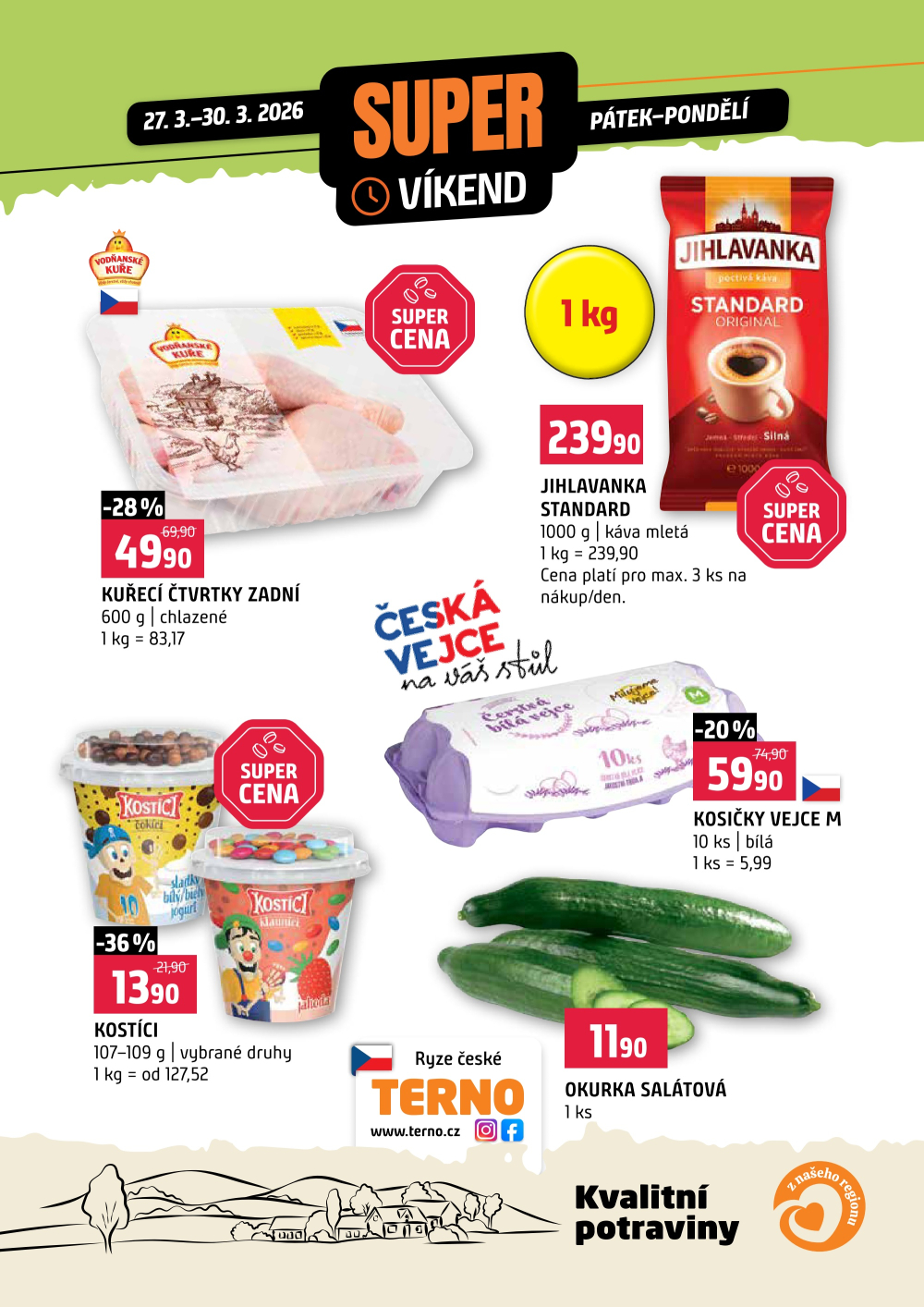 Leták Terno leták - Víkendovka - strana 1