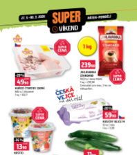 Akční leták Terno  - Víkendovka