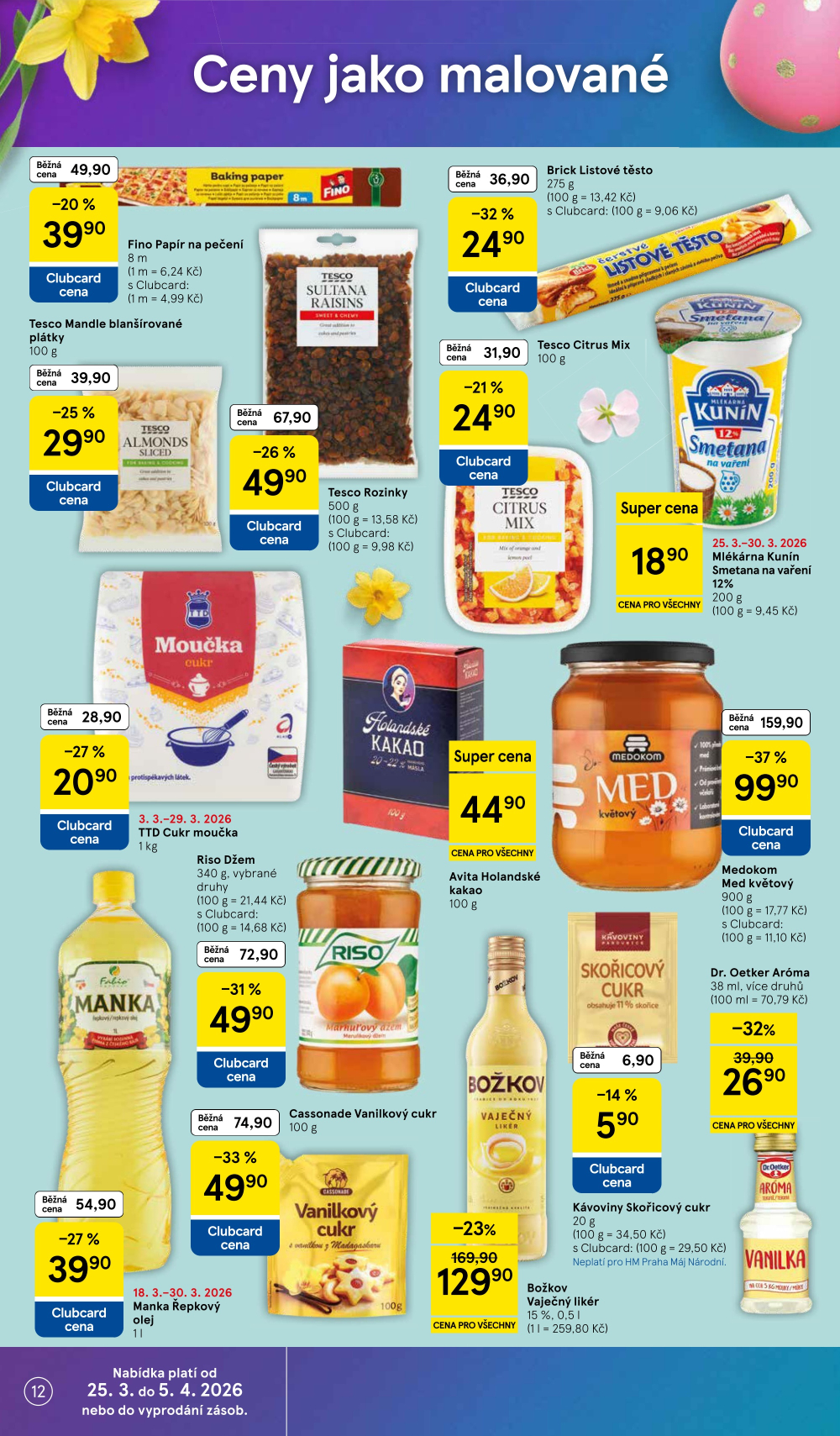 Leták Tesco hypermarket leták - strana 12