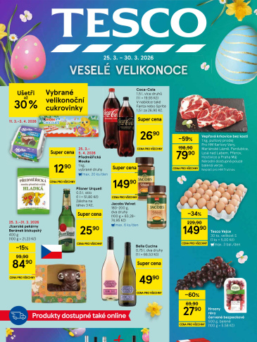 Tesco hypermarket leták