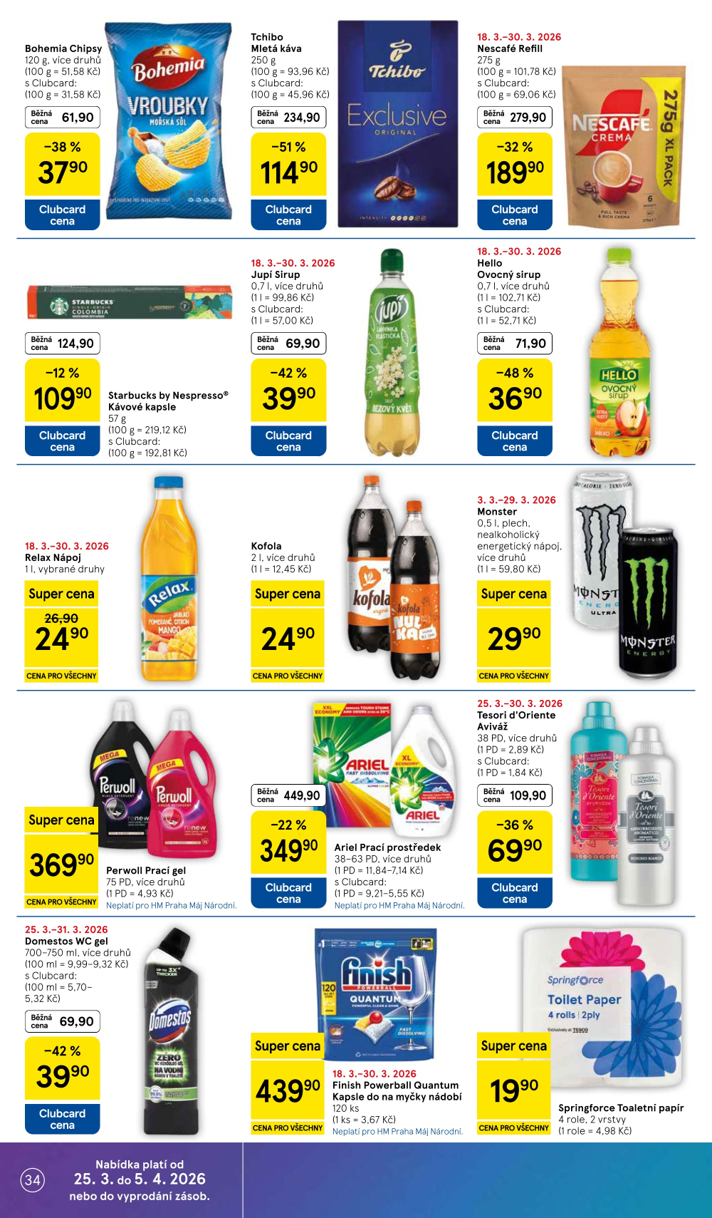 Leták Tesco hypermarket leták - strana 34