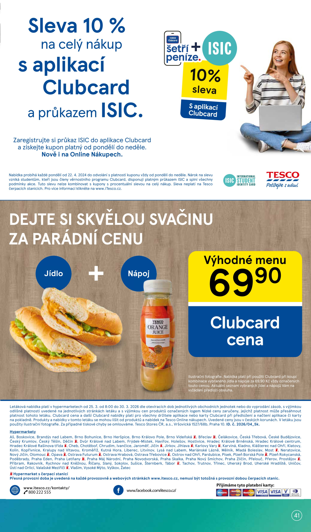 Leták Tesco hypermarket leták - strana 41