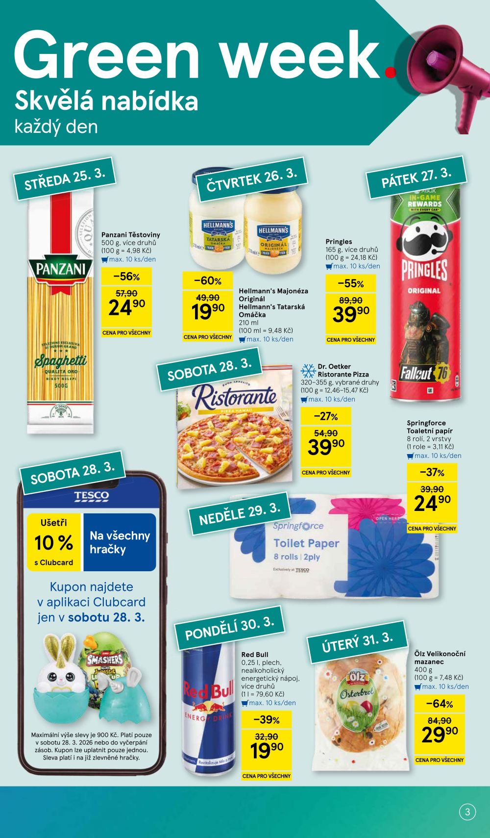 Leták Tesco supermarket leták - strana 3