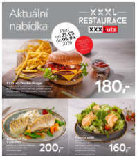 Akční leták XXXLutz  - Restaurace
