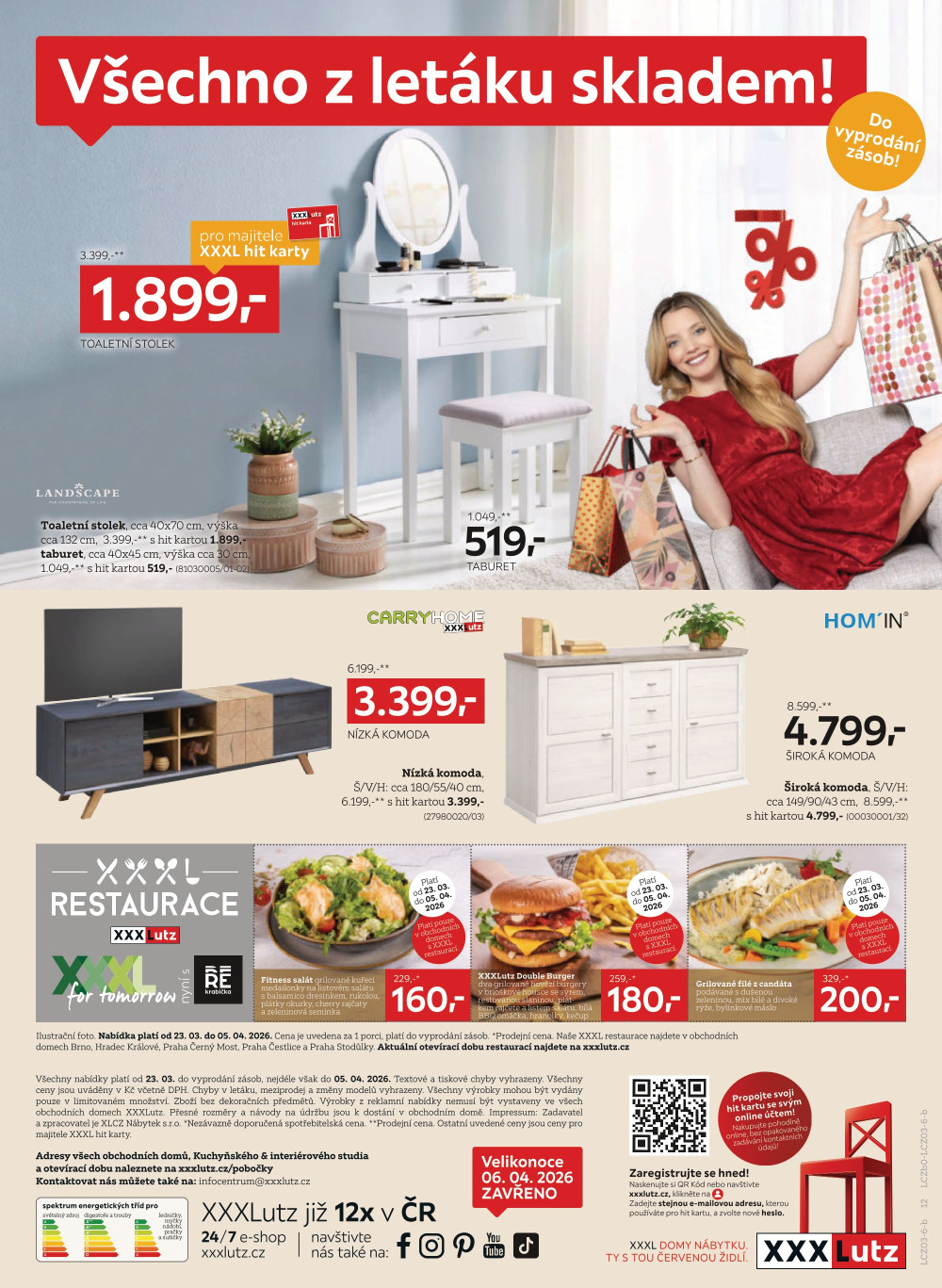 Leták XXXLutz leták - Všechno z letáku skladem! - strana 12