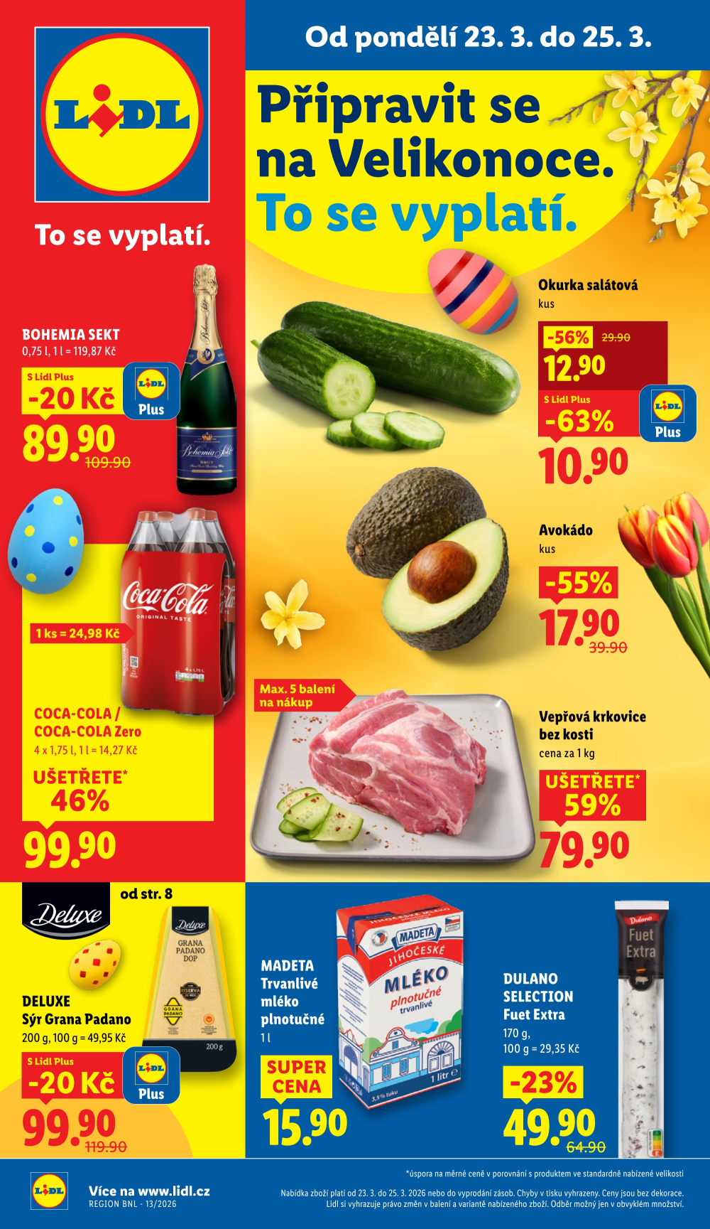 Leták Lidl leták od pondělí - Deluxe - strana 1