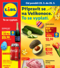 Akční leták Lidl  od pondělí - Deluxe