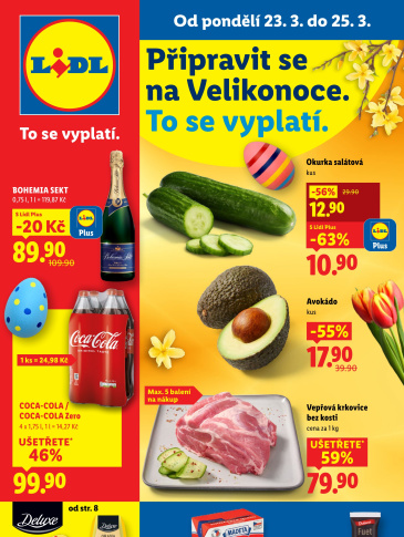 Lidl leták od pondělí - Deluxe