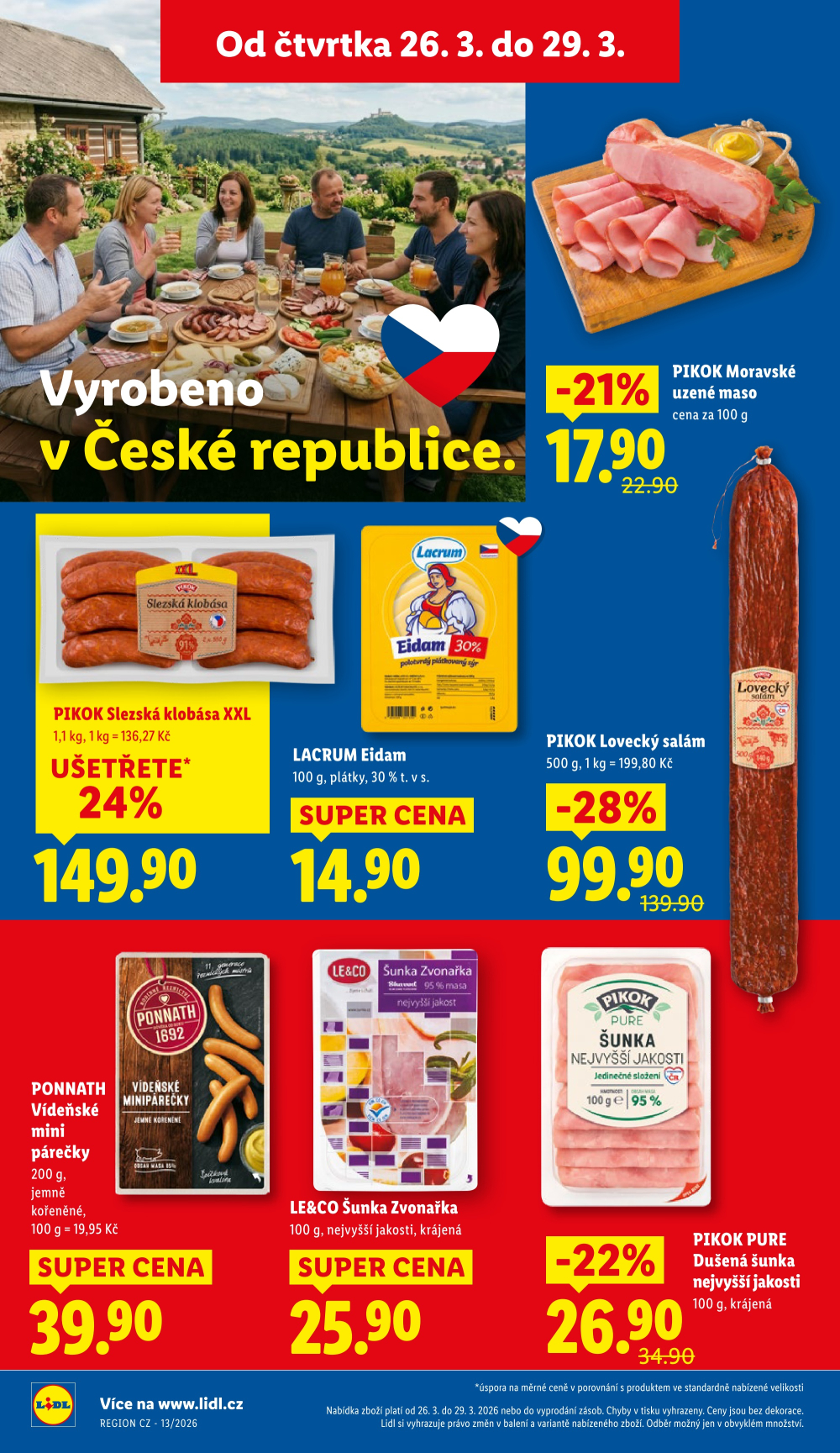 Leták Lidl leták od čtvrtka - Vyrobeno v České republice - strana 18
