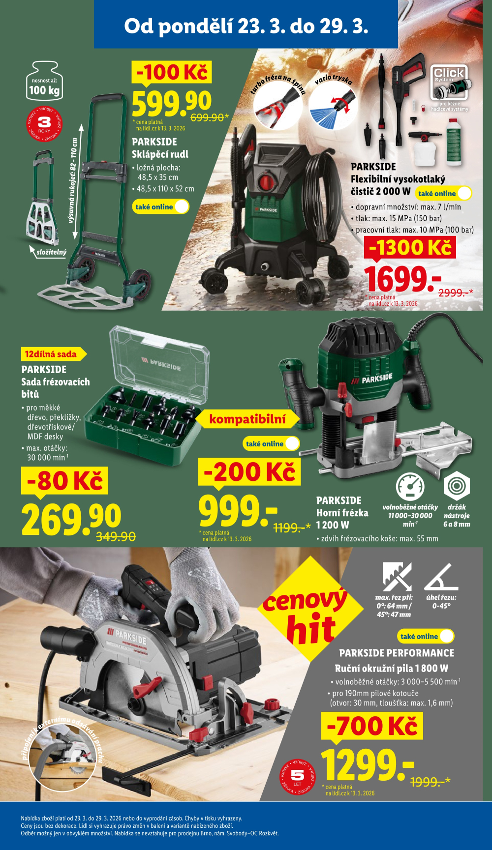 Leták Lidl leták - Nabídka spotřebního zboží - strana 15