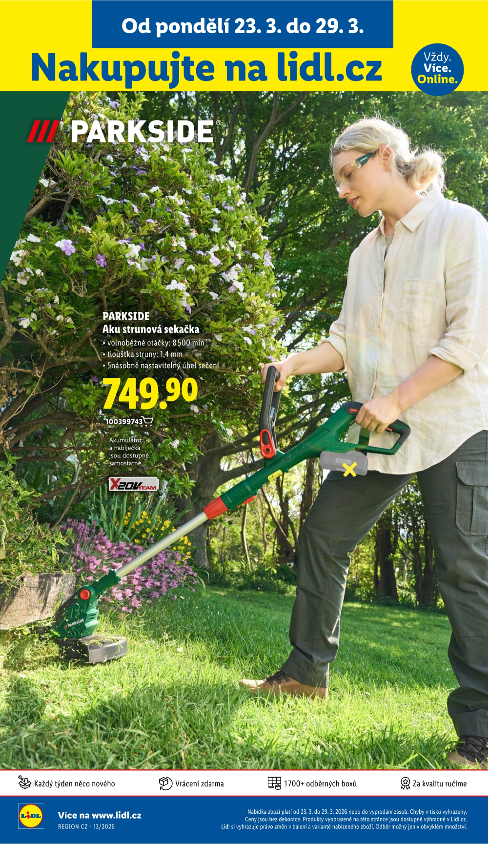 Leták Lidl leták - Nabídka spotřebního zboží - strana 18