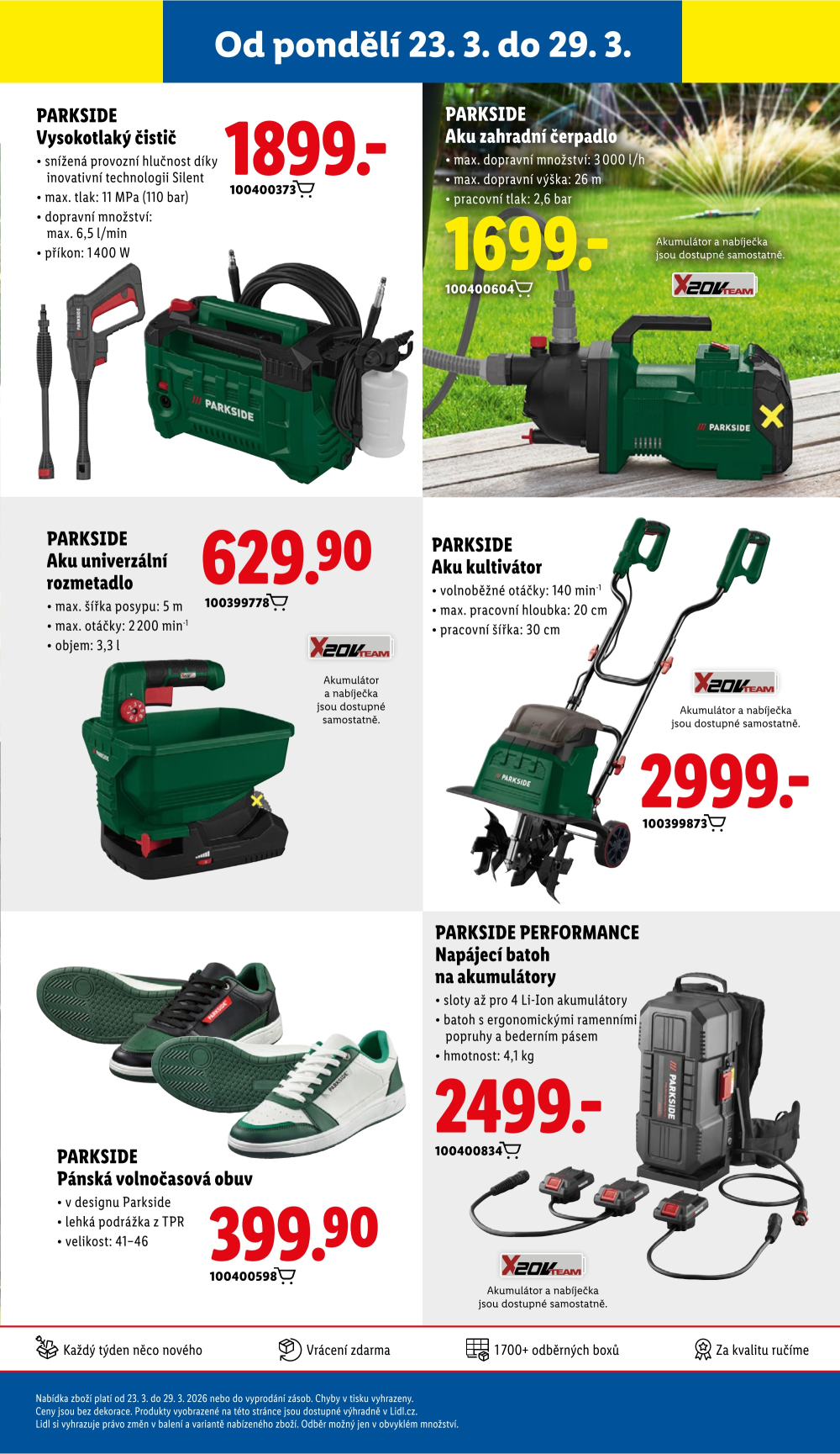 Leták Lidl leták - Nabídka spotřebního zboží - strana 19