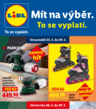 Akční leták Lidl  - Nabídka spotřebního zboží