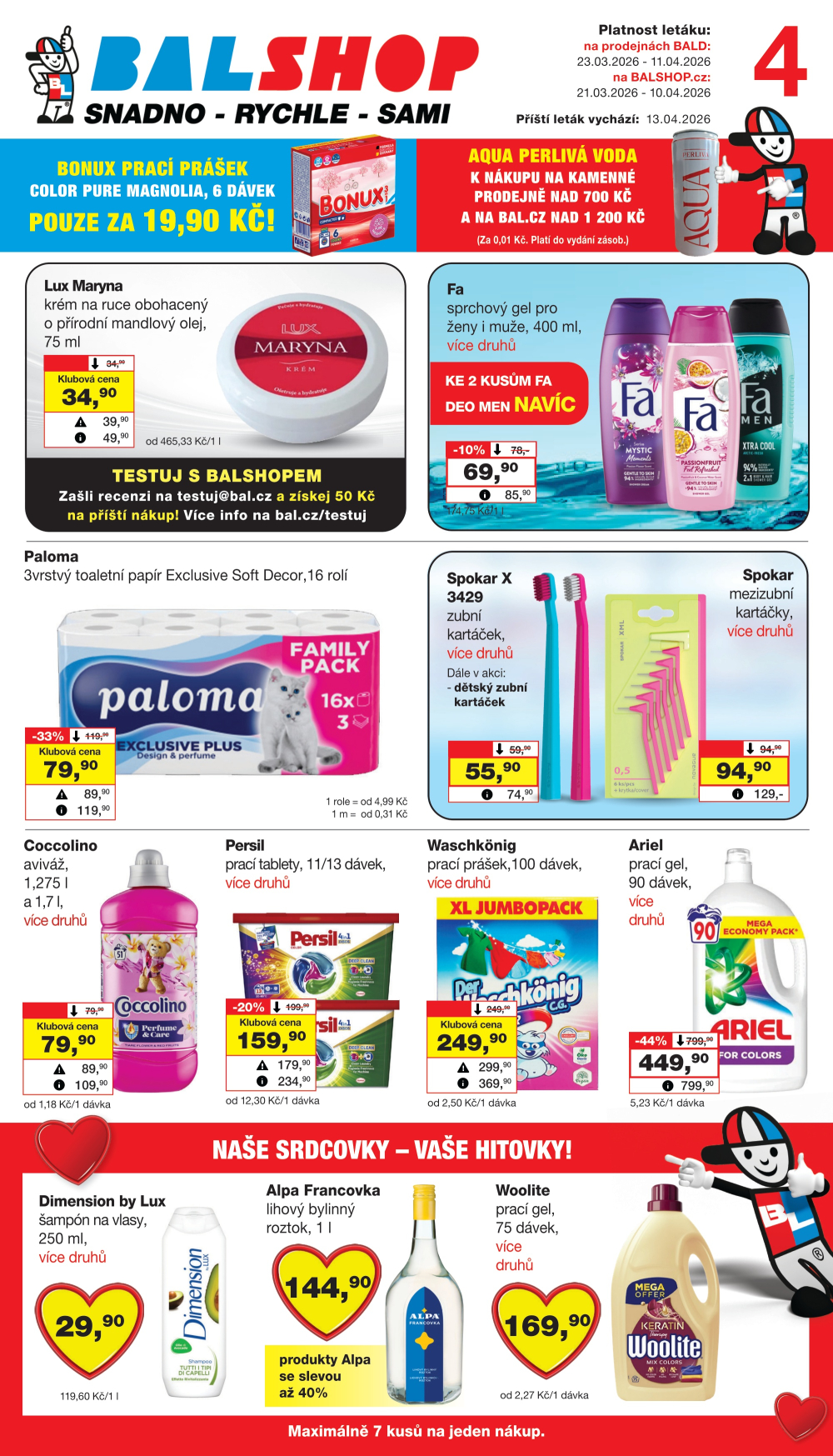 Leták Barvy a laky drogerie leták - strana 1