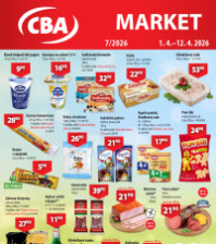 Akční leták CBA Market 