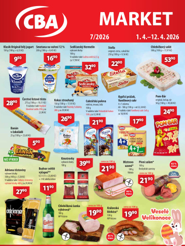 CBA Market leták