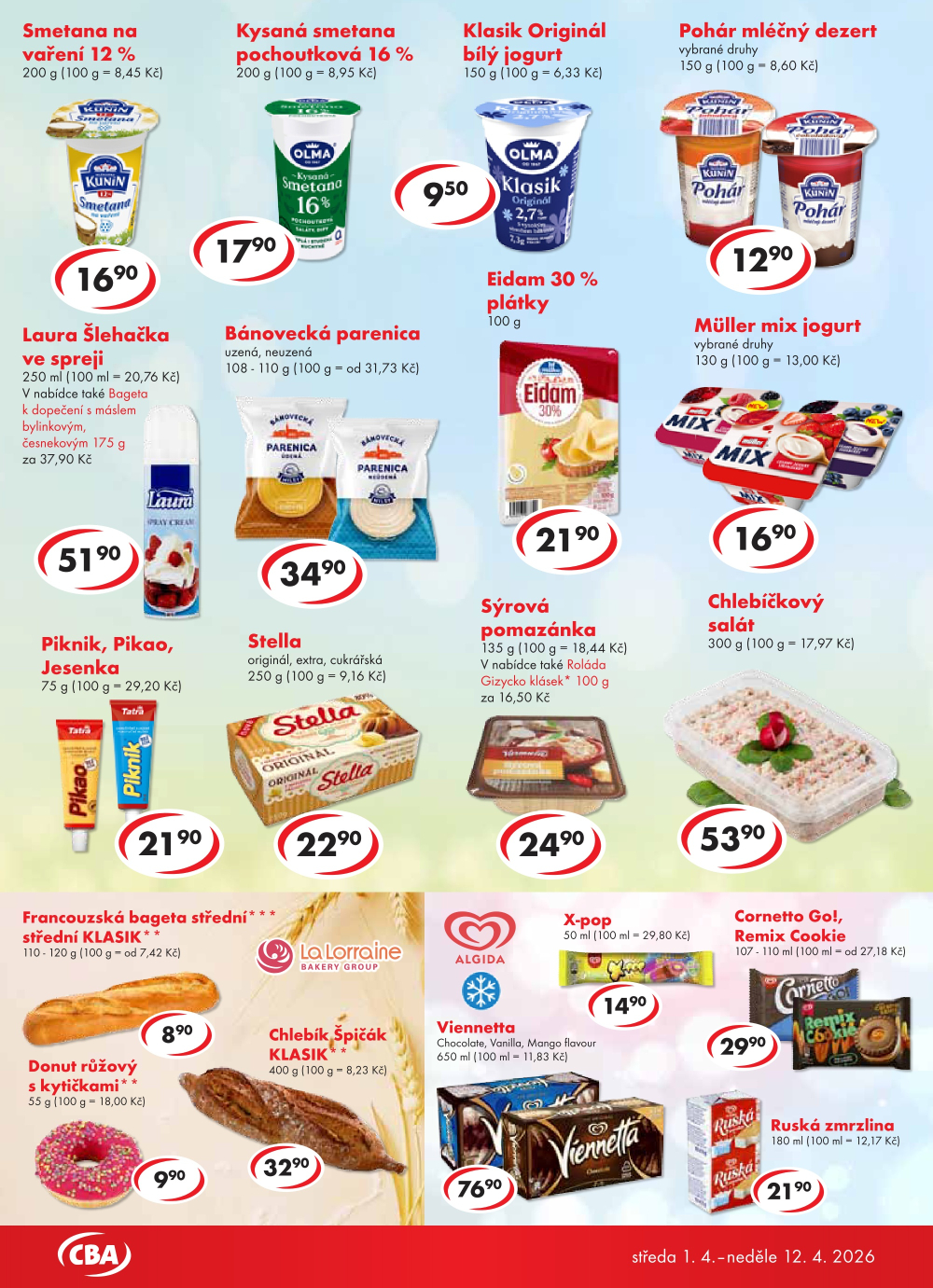 Leták CBA Potraviny leták - strana 2