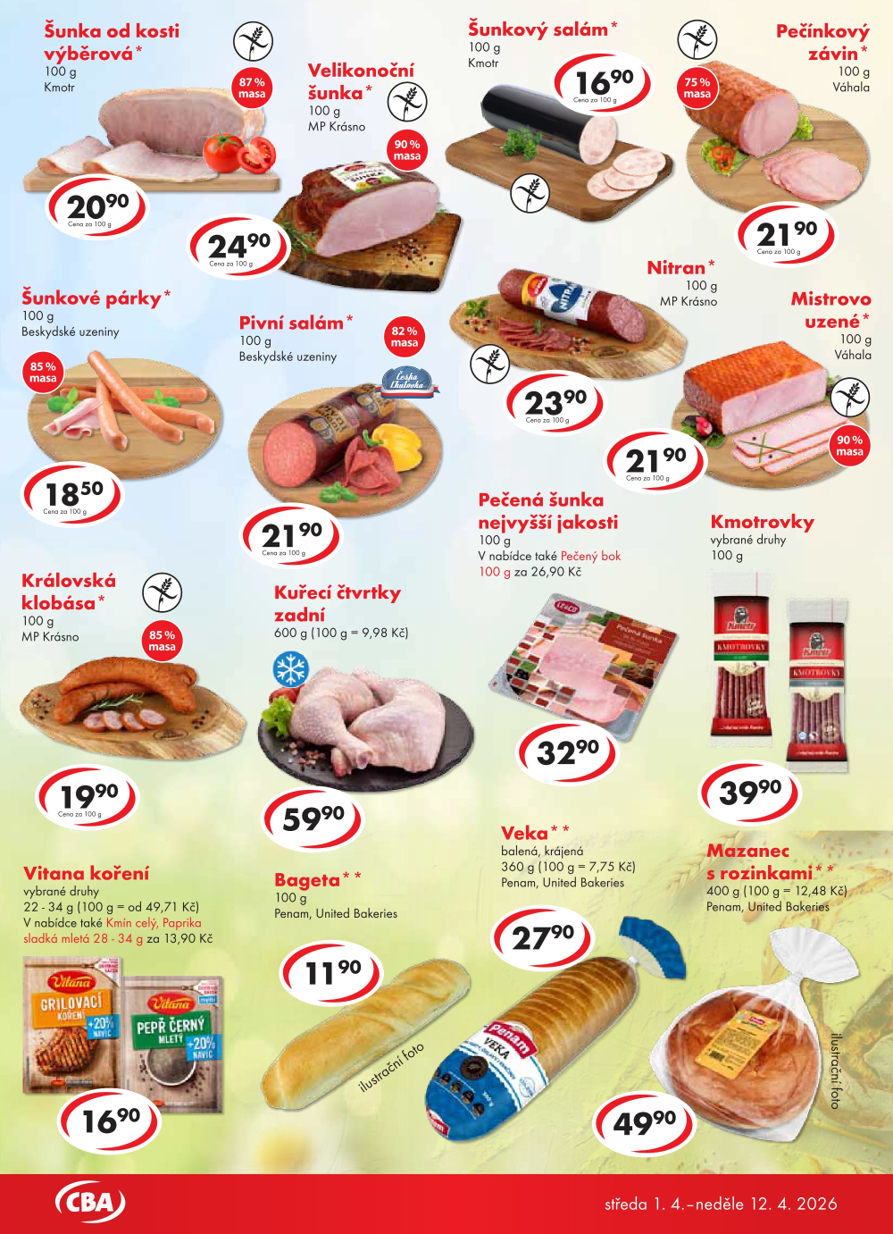 Leták CBA Potraviny leták - strana 3