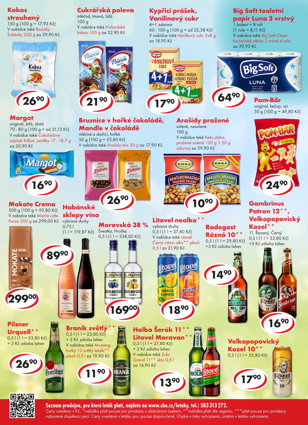 Leták CBA Potraviny leták - strana 4