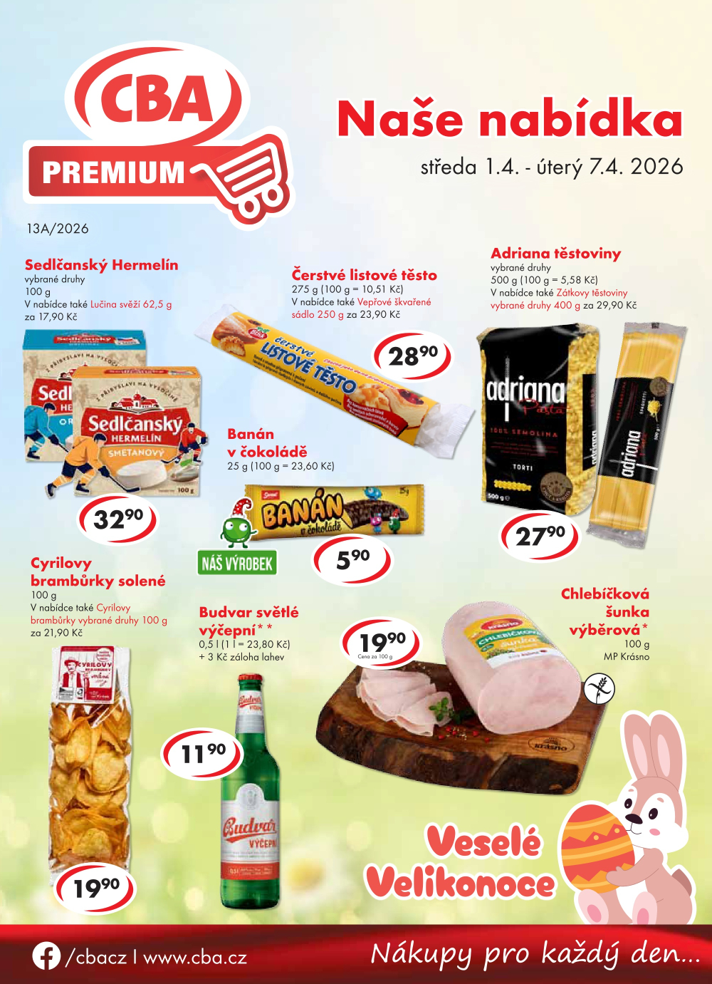 Leták CBA Premium leták - strana 1