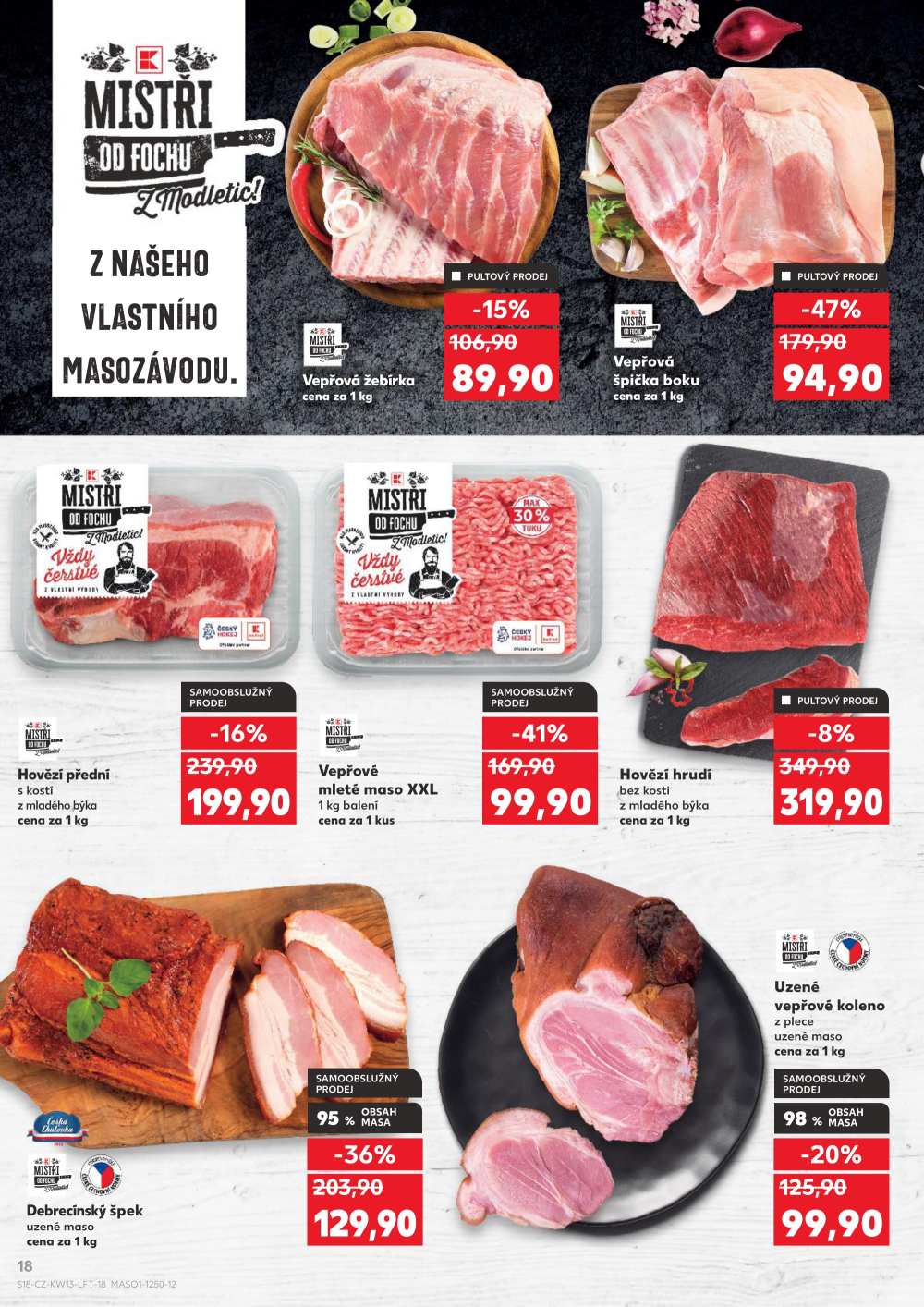 Leták Kaufland leták Ostrov - strana 18