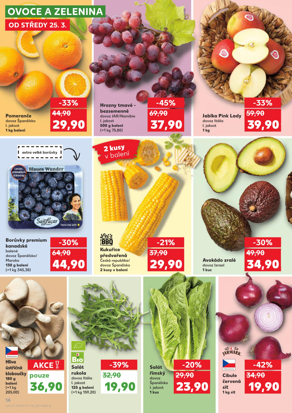 Leták Kaufland leták Vrchlabí - strana 14