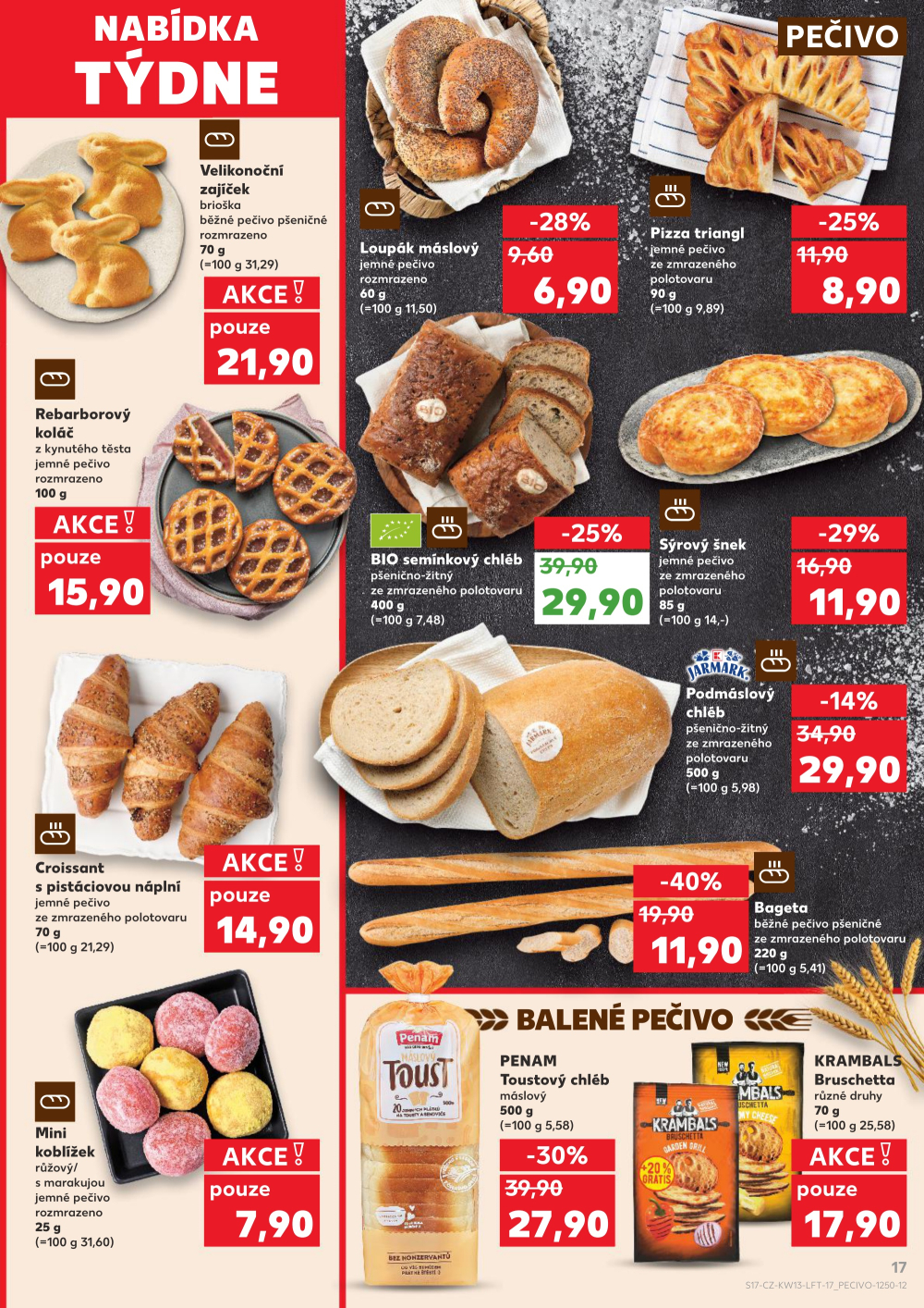 Leták Kaufland leták Pelhřimov - strana 17