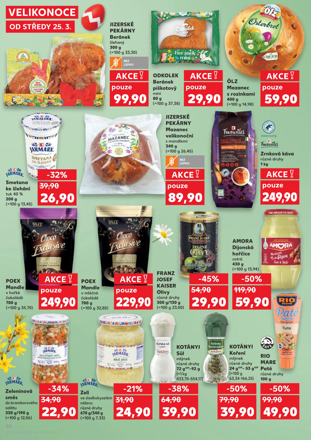 Leták Kaufland leták Praha 6 - Vypich - strana 28