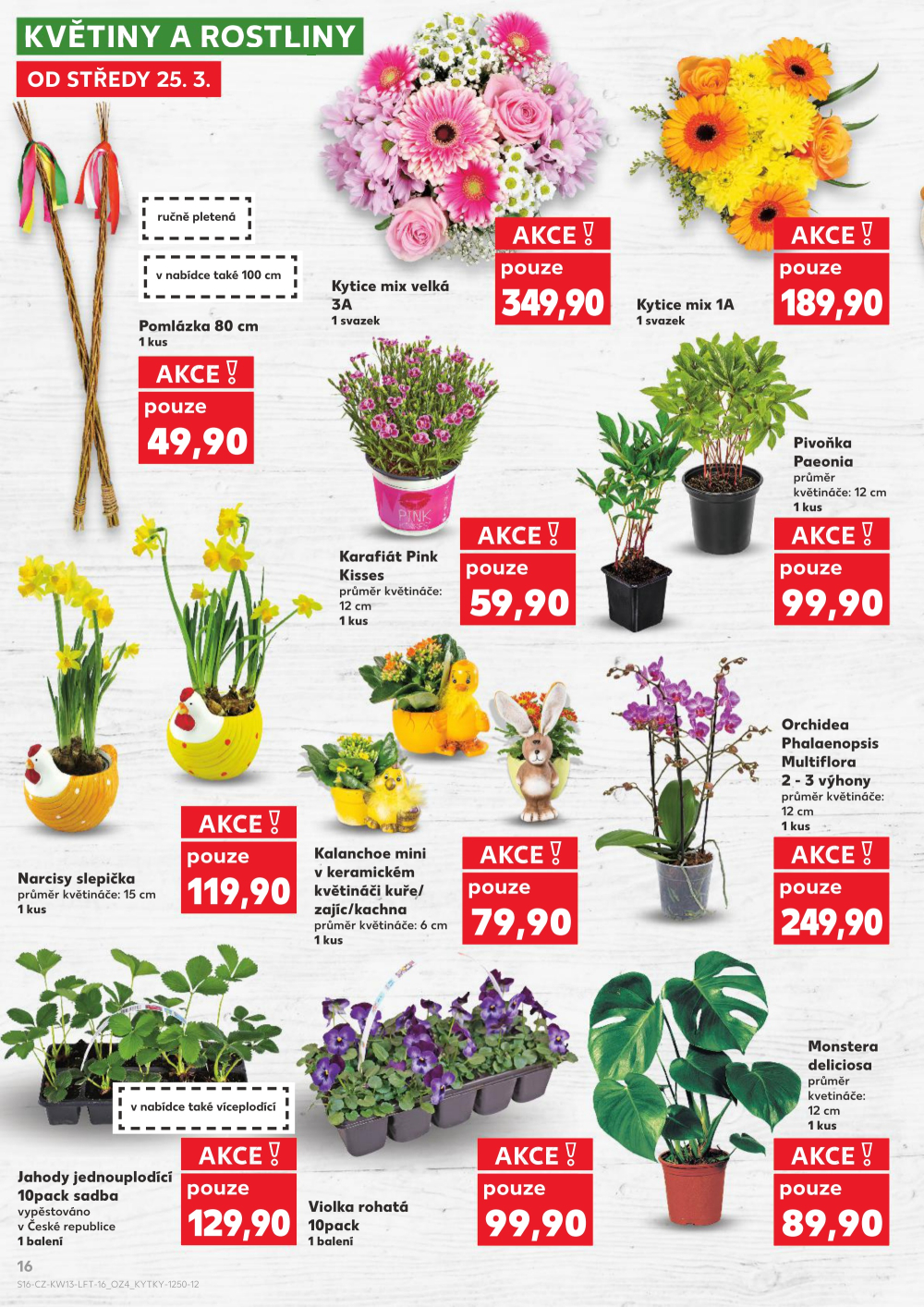 Leták Kaufland leták Moravská Třebová - strana 16