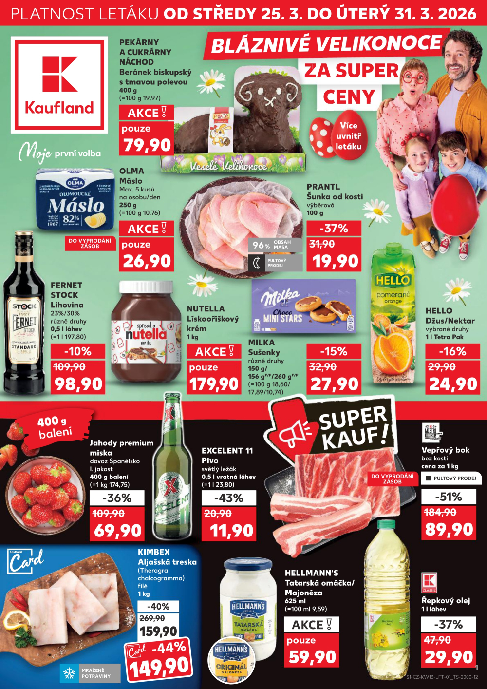 Leták Kaufland leták Bohumín - strana 1