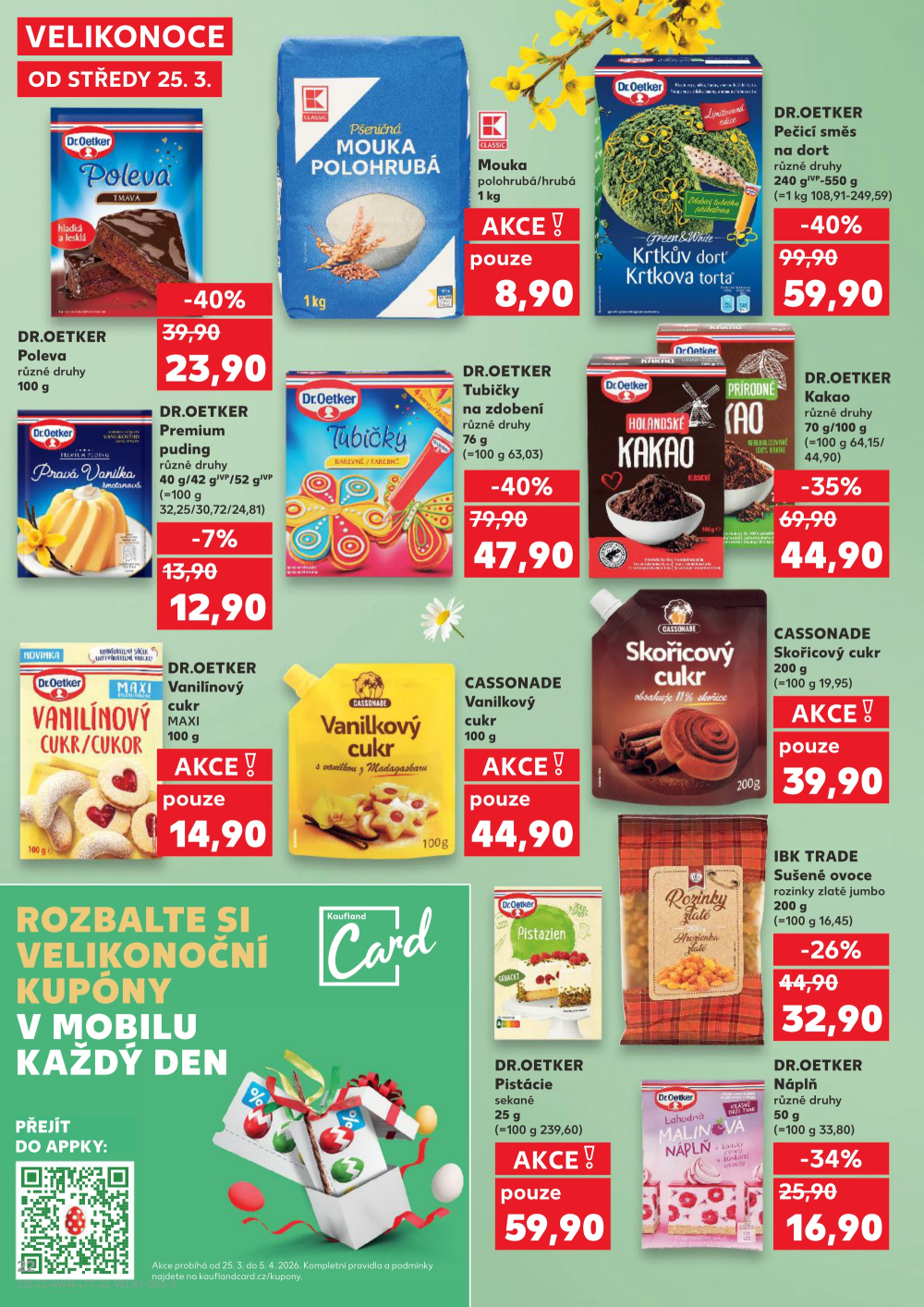 Leták Kaufland leták Hodonín, Konečná - strana 22
