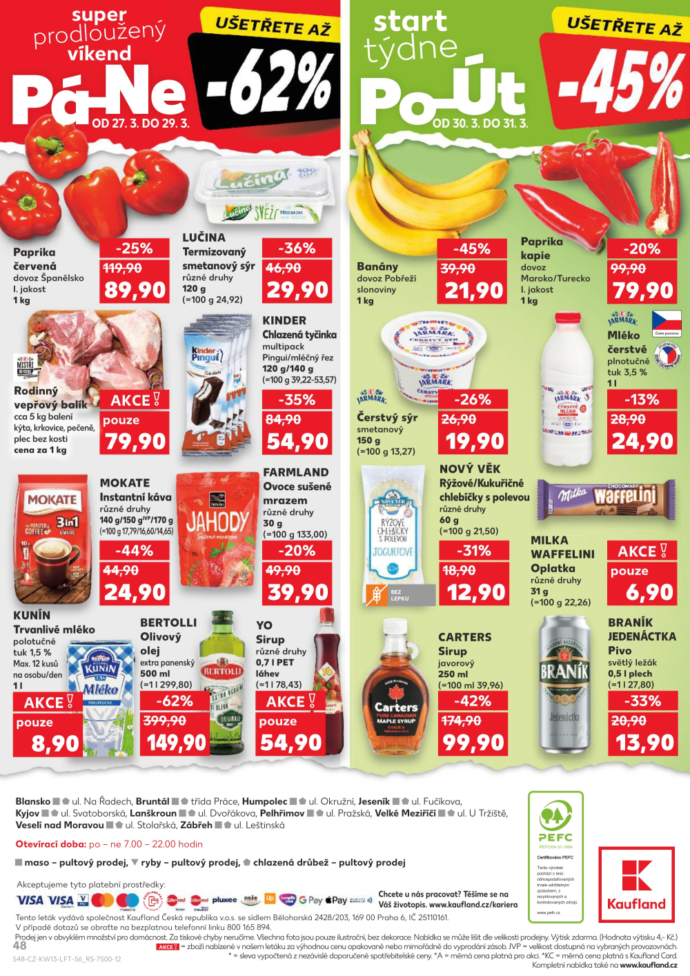 Leták Kaufland leták Blansko - strana 48