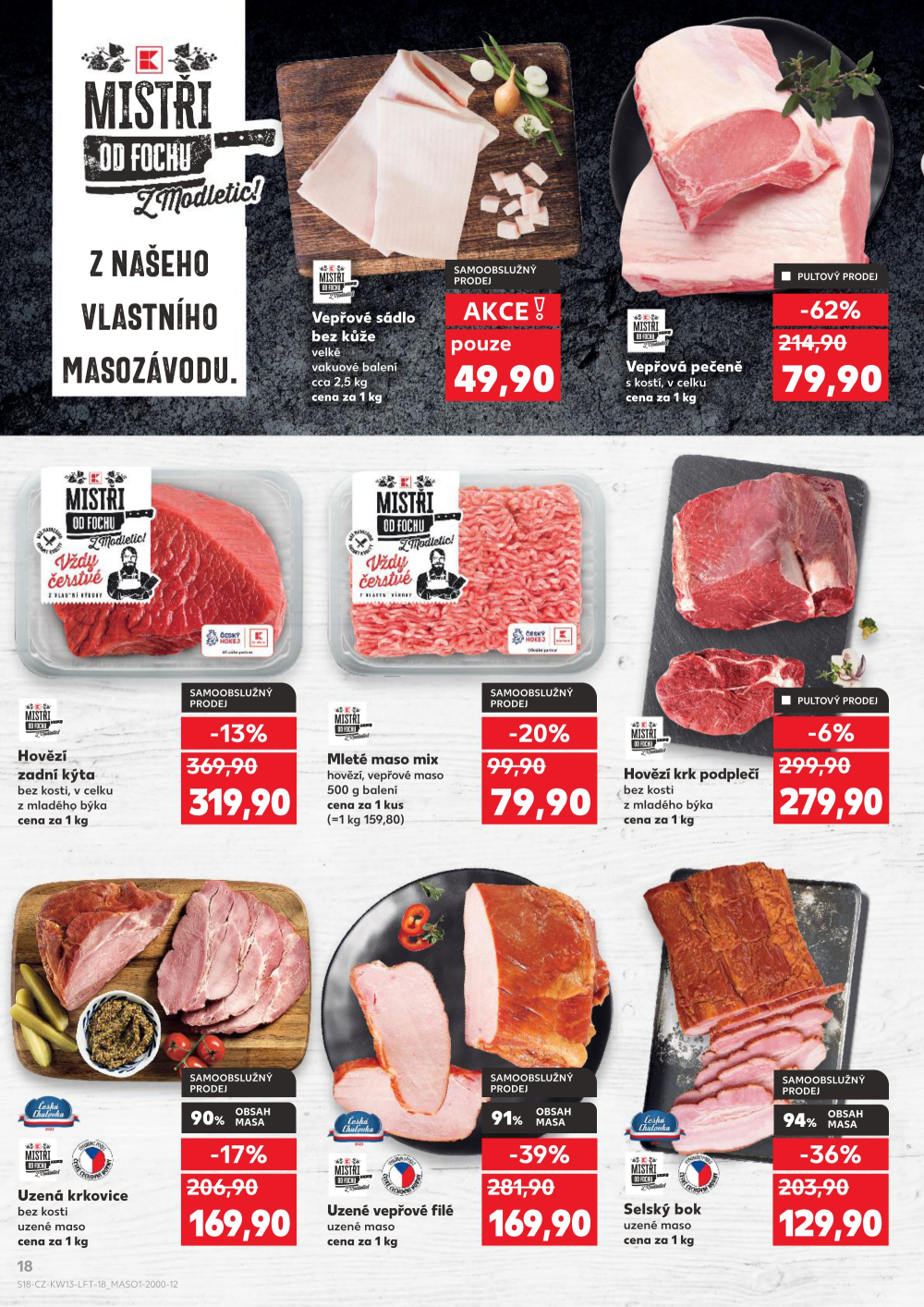 Leták Kaufland leták Kopřivnice - strana 18