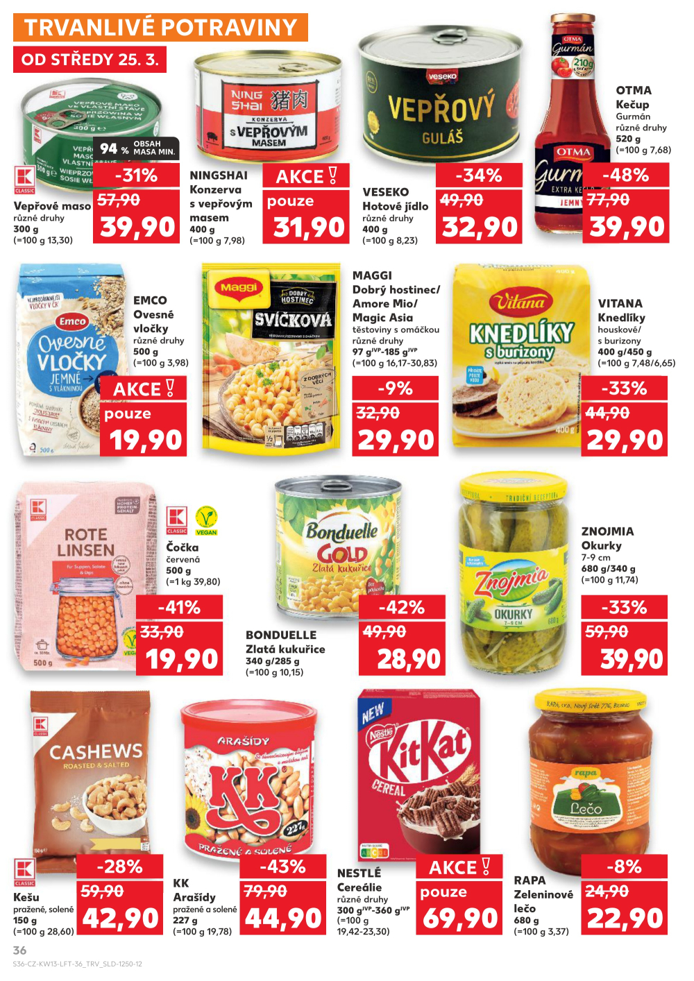 Leták Kaufland leták Český Krumlov - strana 36