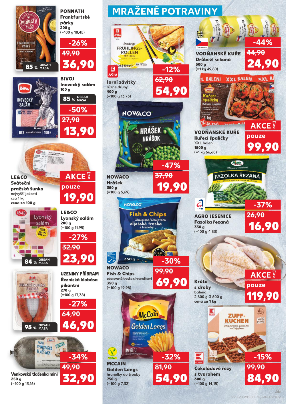 Leták Kaufland leták Havlíčkův Brod - strana 35