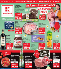 Akční leták Kaufland  Praha 9 - Hloubětín