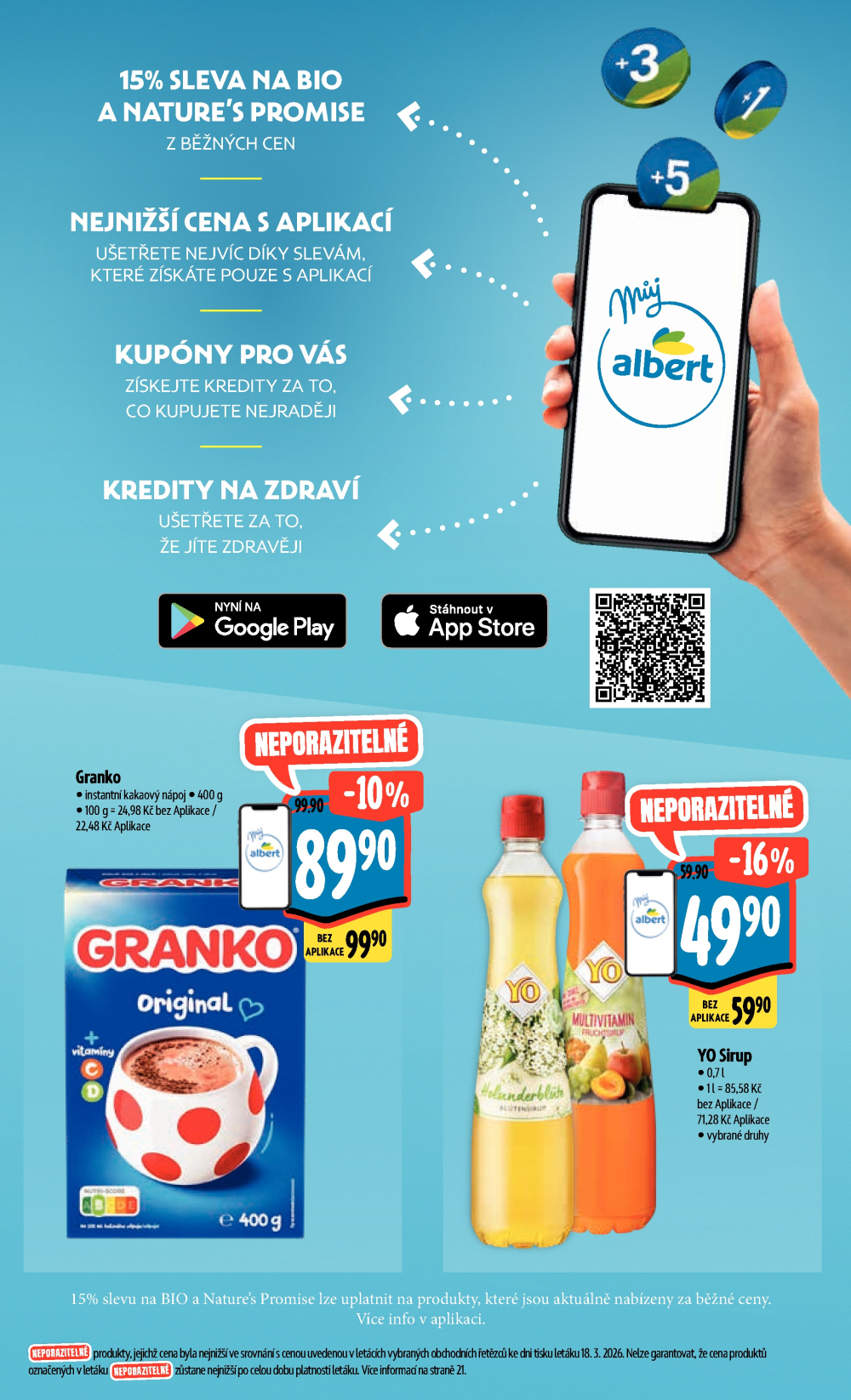 Leták Albert Hypermarket leták - Brno Cejl, Tkalcovská - strana 17