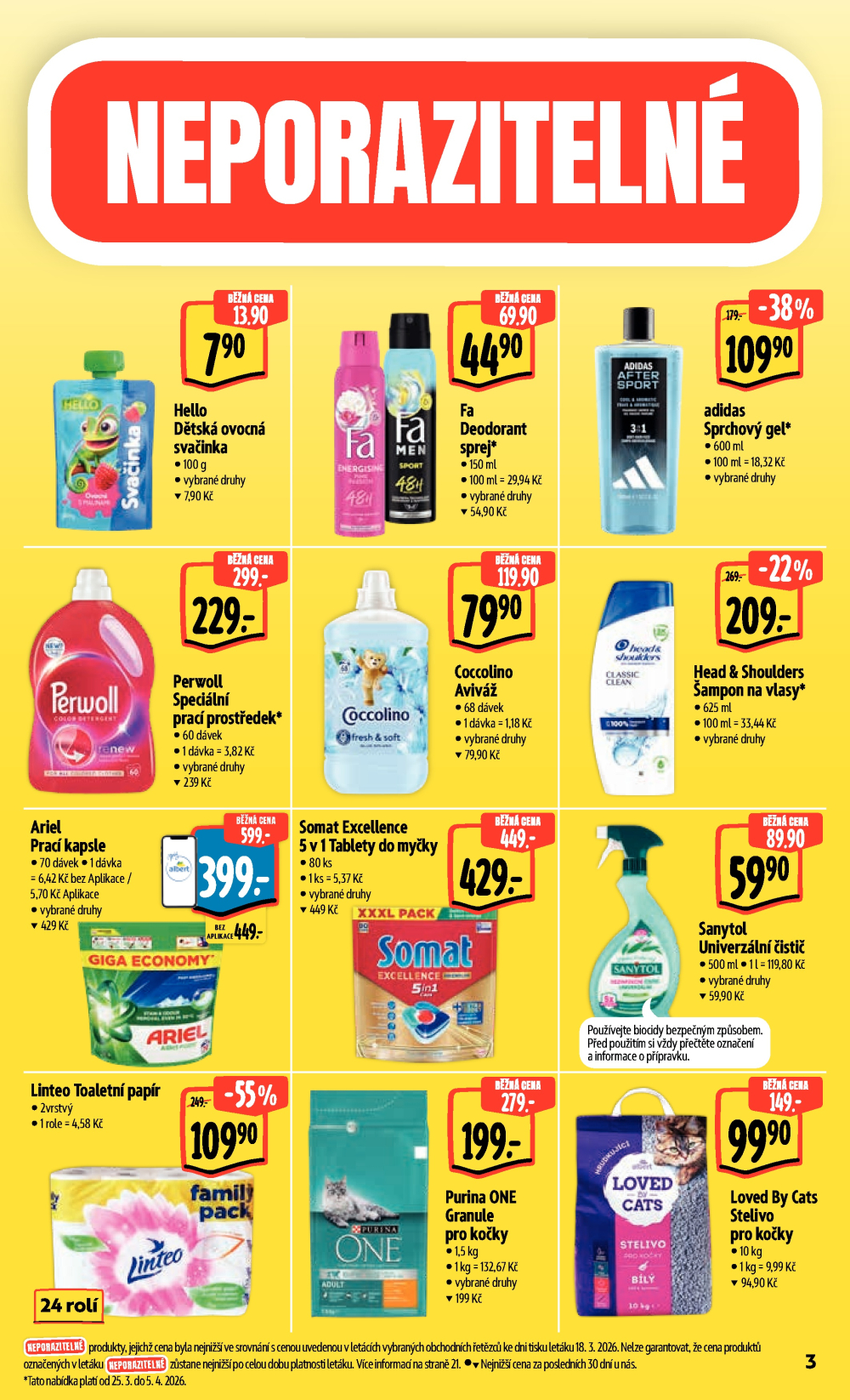 Leták Albert Hypermarket leták - Brno Cejl, Tkalcovská - strana 19