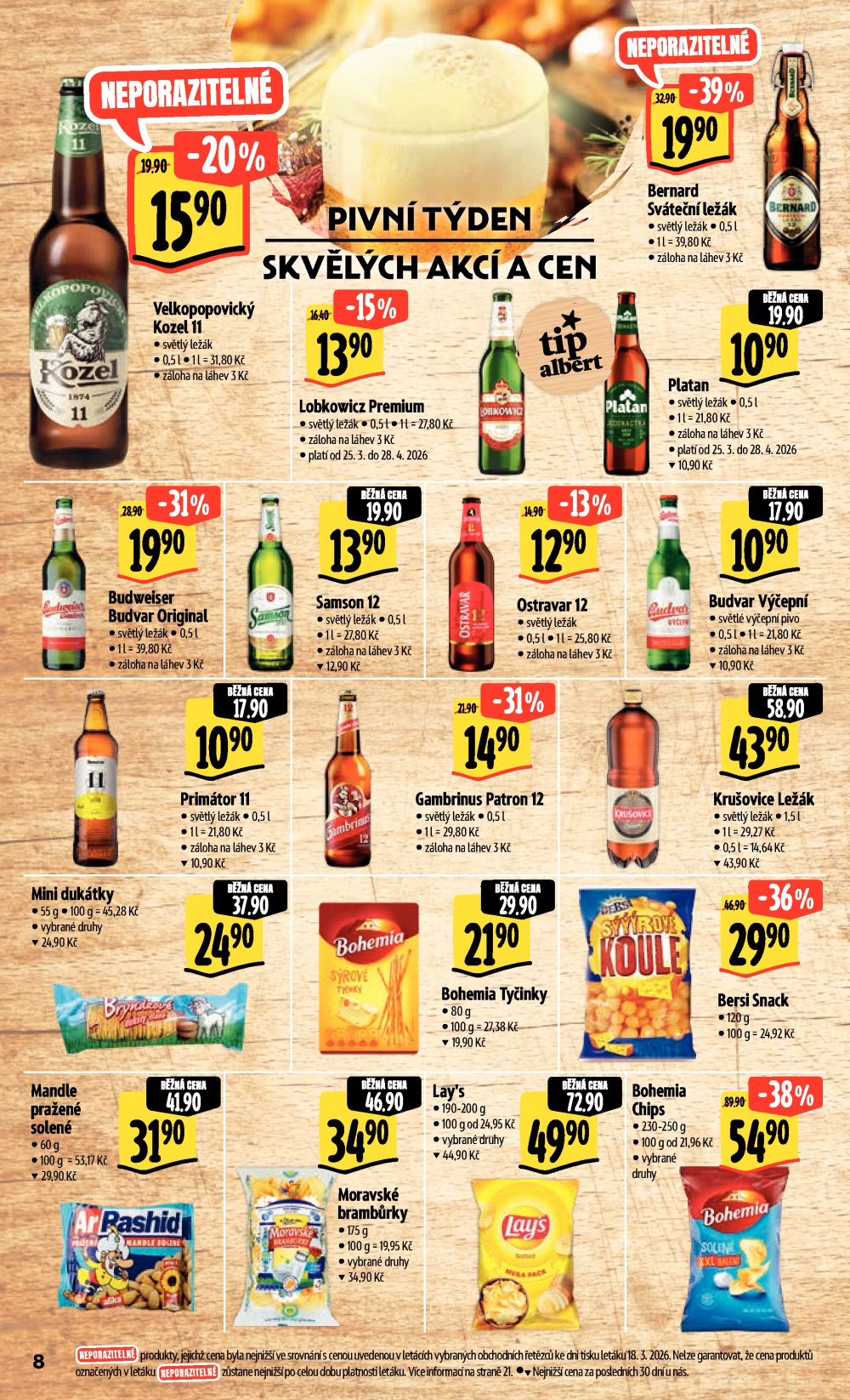 Leták Albert Hypermarket leták - Brno Cejl, Tkalcovská - strana 26